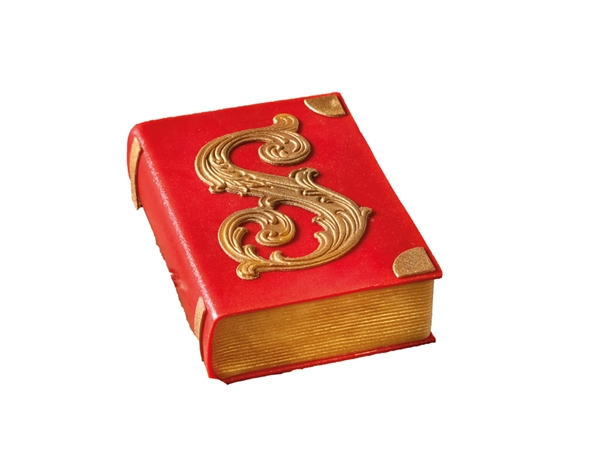 Boek van Sinterklaas taartje